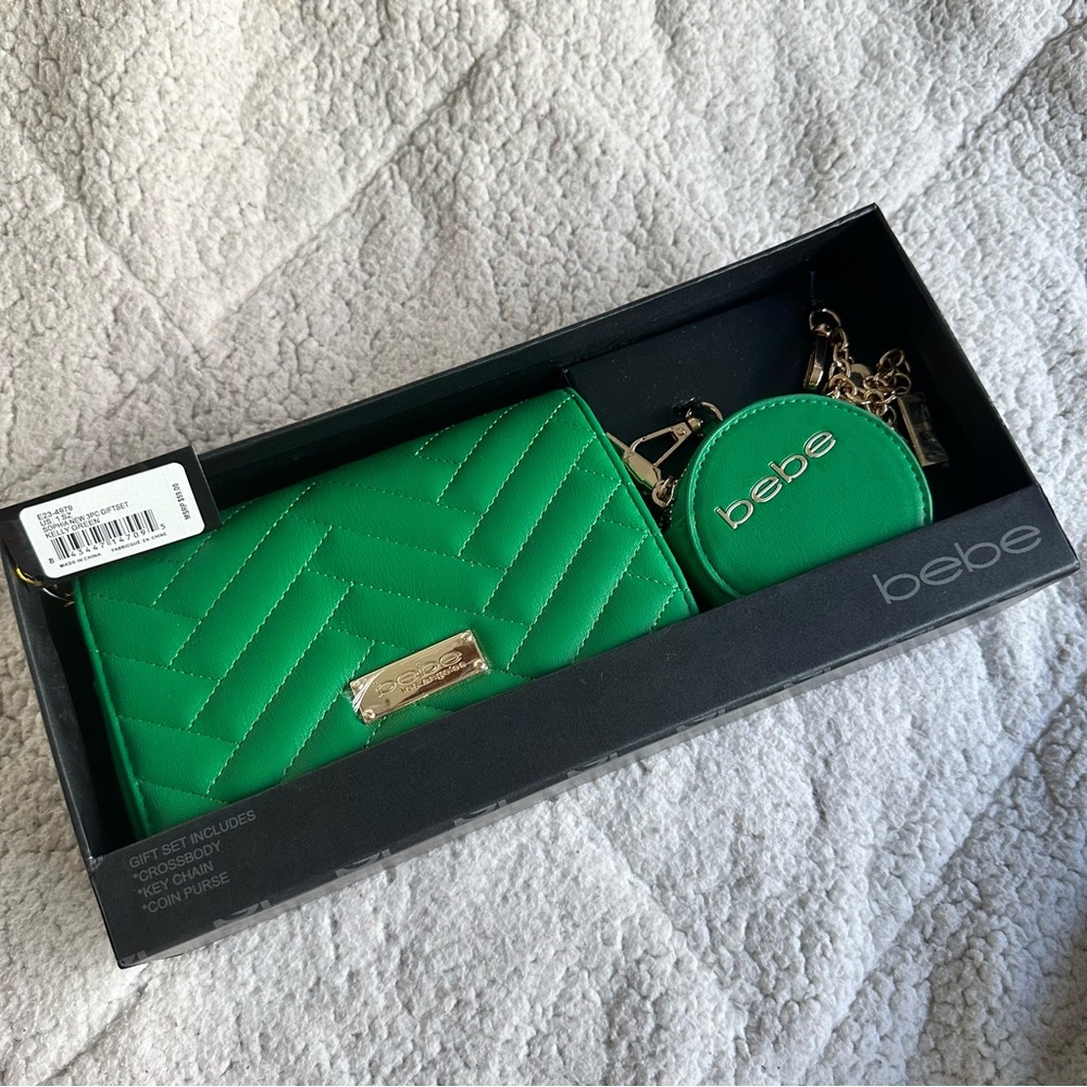 Bebe Sophia New 3pc Gift Set KellyGreen